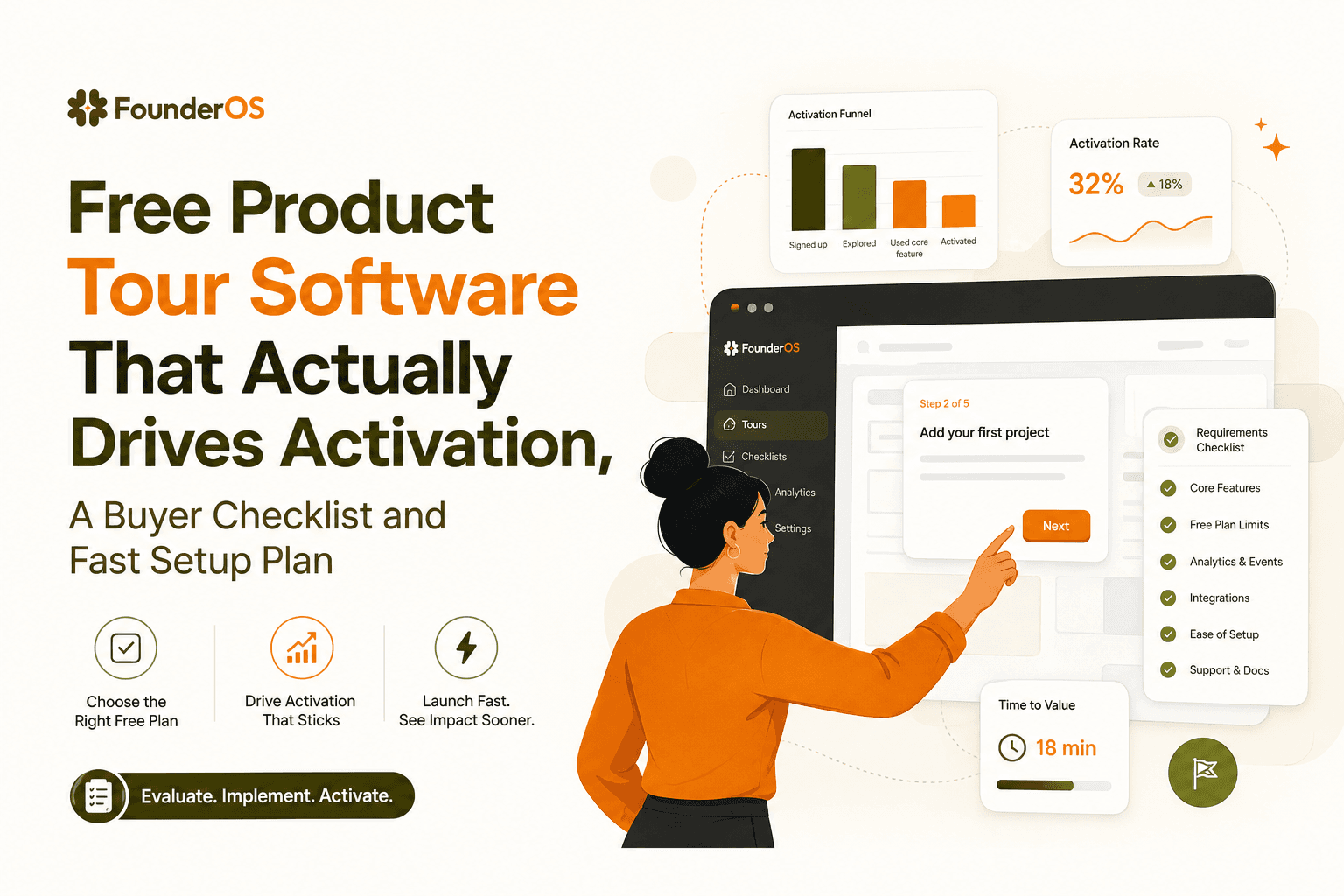 Free Product Tour Software That Actually Drives Activation, A Buyer Checklist and Fast Setup Plan