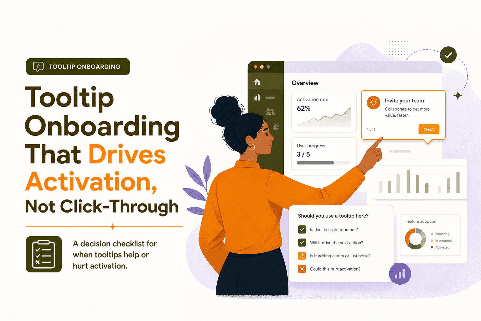 Tooltip Onboarding That Drives Activation, Not Click-Through